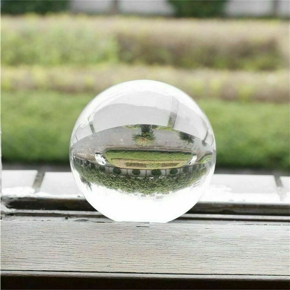 Clear Photography Crystal Ball Sphere With Stand Lens Photo Decoration For Photography Enthusiasts 1