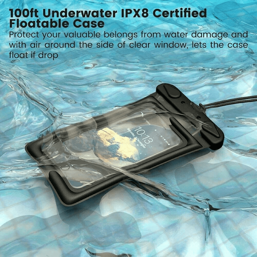 Waterproof Floating Pouch Case For IPhone Universal Dry Bag For Phones With Touchscreen Functionali 3