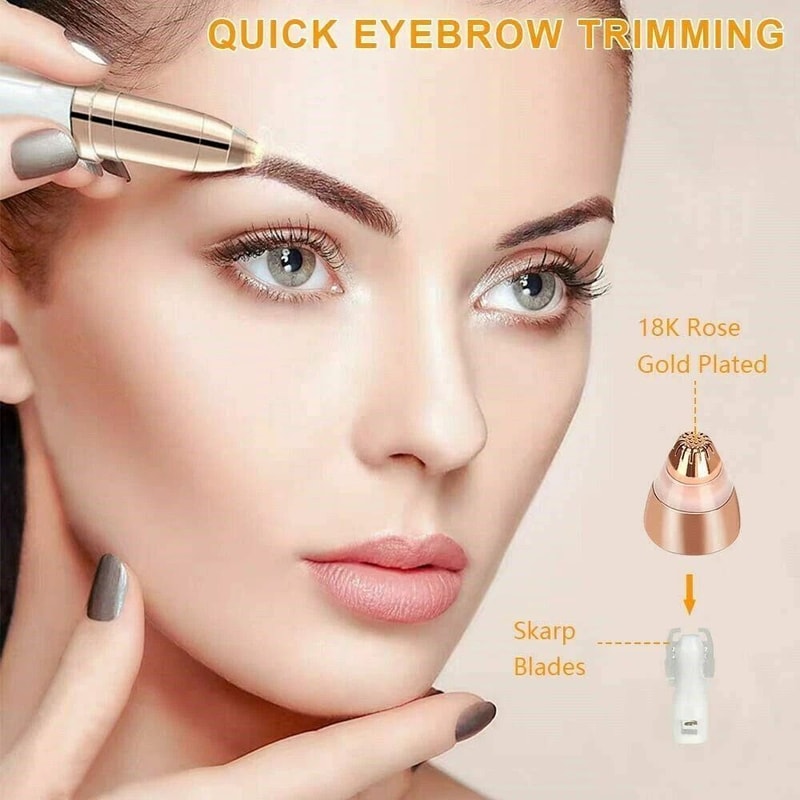 Eyebrow Trimmer Replacement Heads For Finishing Touch Flawless Precision Hair Remover 3