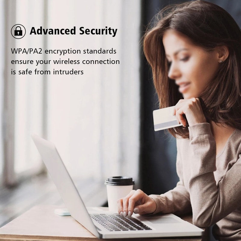 Nano Dual Band USB WiFi Adapter For PC Laptop Mini Wireless Network Card 1