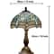 Dragonfly Style Tiffany Stained Glass Table Lamp Desk Light For Elegant Home Decor 2