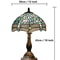 Dragonfly Style Tiffany Stained Glass Table Lamp Desk Light For Elegant Home Decor 2