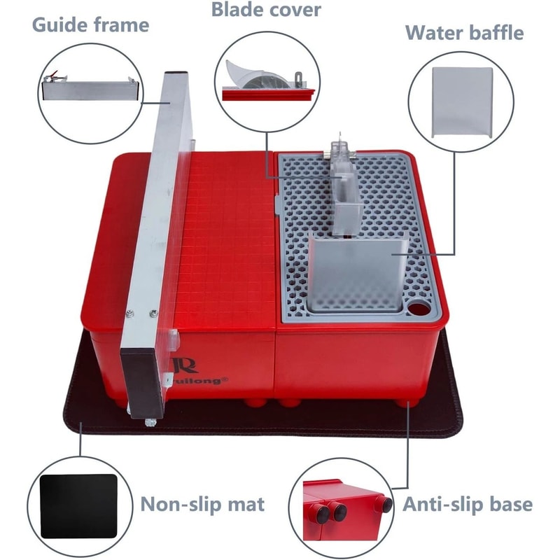 Glass Bottle Cutter Trim Saw With DiamondCoated Blade Precision Glass Cutting Tool For DIY Projects 3