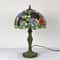Rose Flower Tiffany Stained Glass Table Lamp Vintage Desk Light For Home Decor 3