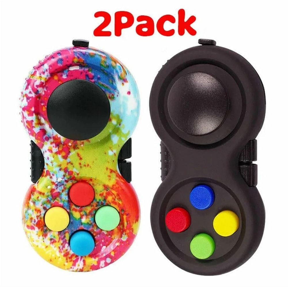 Fidget Controller Pad Stress Reducer Game Pad For ADD Anxiety Relief 3