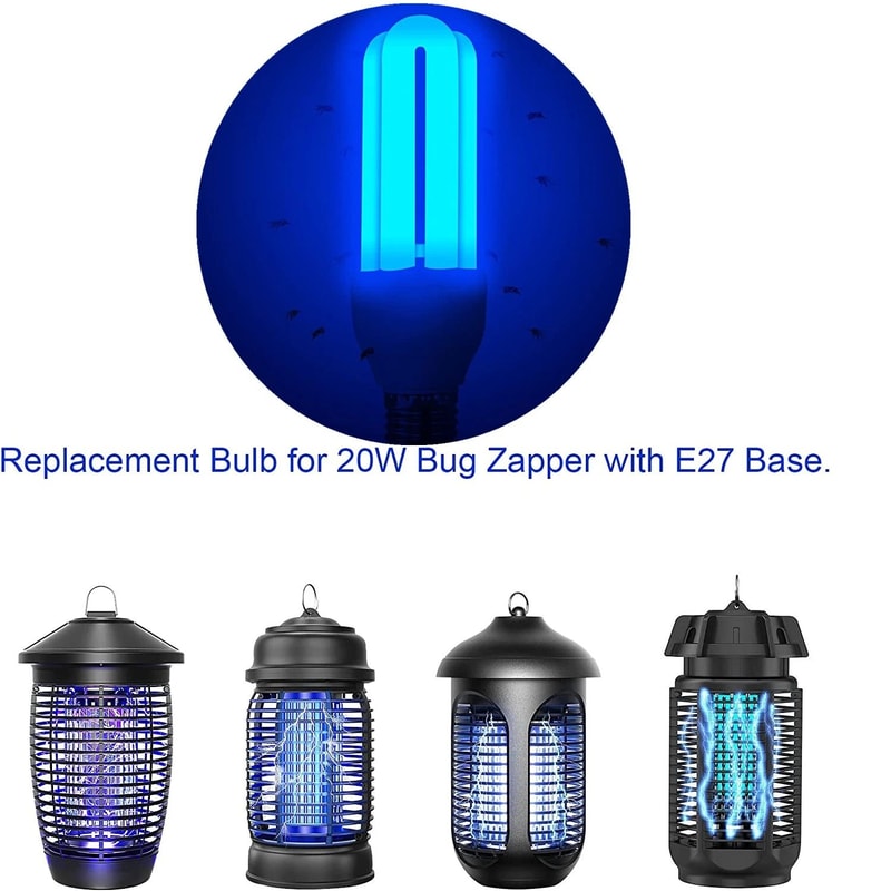 Bug Zapper Replacement Bulbs 3U E27 Base 3