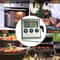 Digital Cooking Thermometer Probe With Timer For Meat Food Temperature Remote Kitchen Thermometer 1