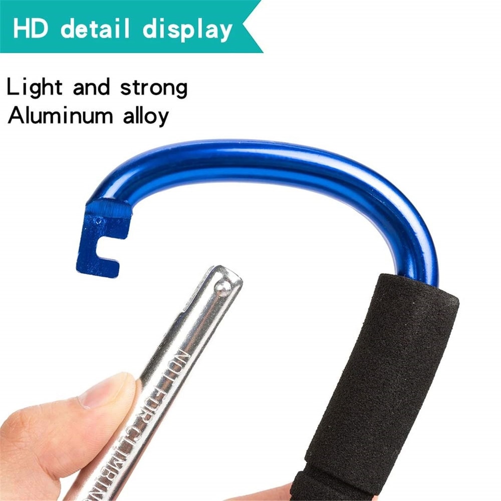 Stroller Hooks Large Stroller Clips For Hanging Bags And Accessories 3