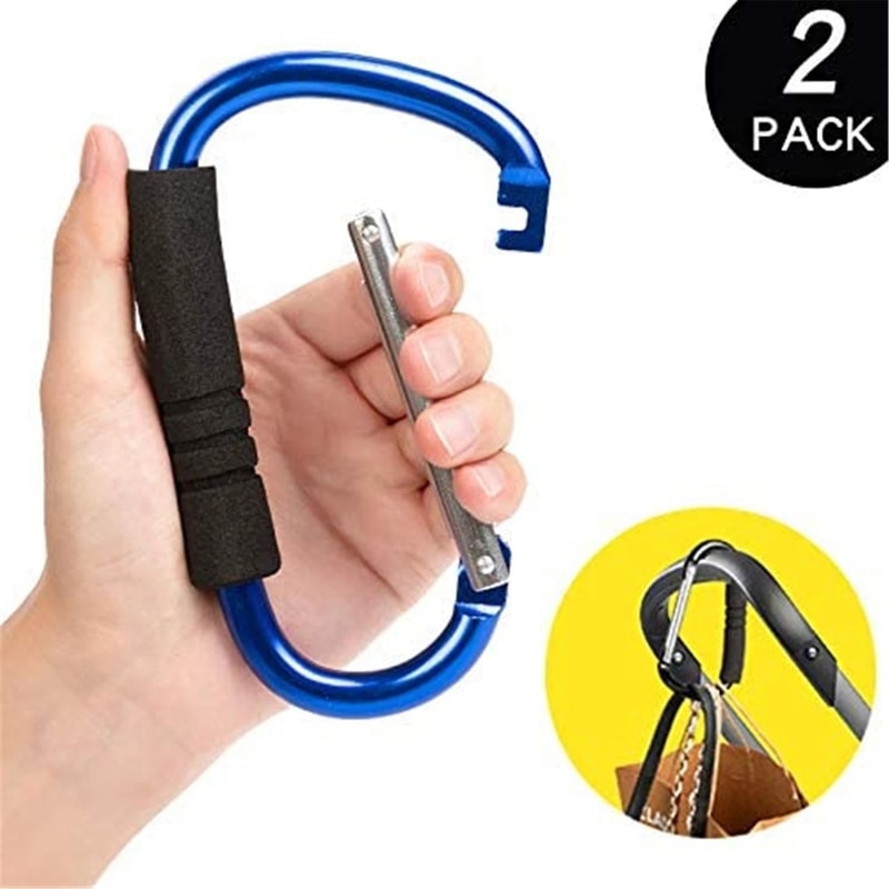 Stroller Hooks Large Stroller Clips For Hanging Bags And Accessories 4