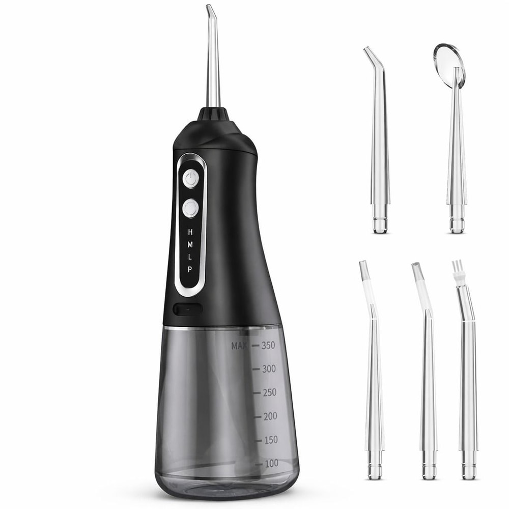 Cordless Water Flosser With Waterproof Dental Oral Irrigator For Teeth Cleaning And Flossing 0
