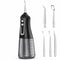 Cordless Water Flosser With Waterproof Dental Oral Irrigator For Teeth Cleaning And Flossing 0