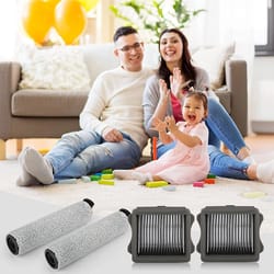replacement filter & brush roller for tineco ifloor 3 & one s3 | premium clean, durable parts