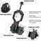 Universal Cell Phone Mount Adapter For Telescope Monocular Ideal For Spotting Scopes 3