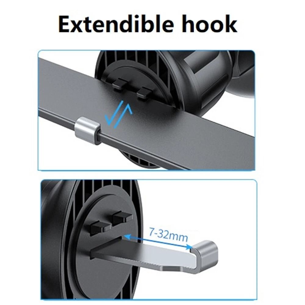 Car Air Vent Phone Holder Universal Mount For IPhone Samsung Android Convenient Clamp Stand For Tru 1