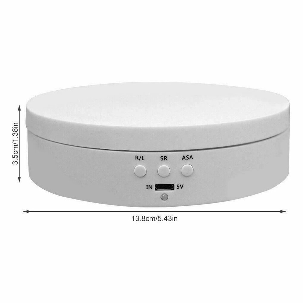 Electric Rotating Display Stand Motorized Jewelry Photography Holder For Showcasing 4