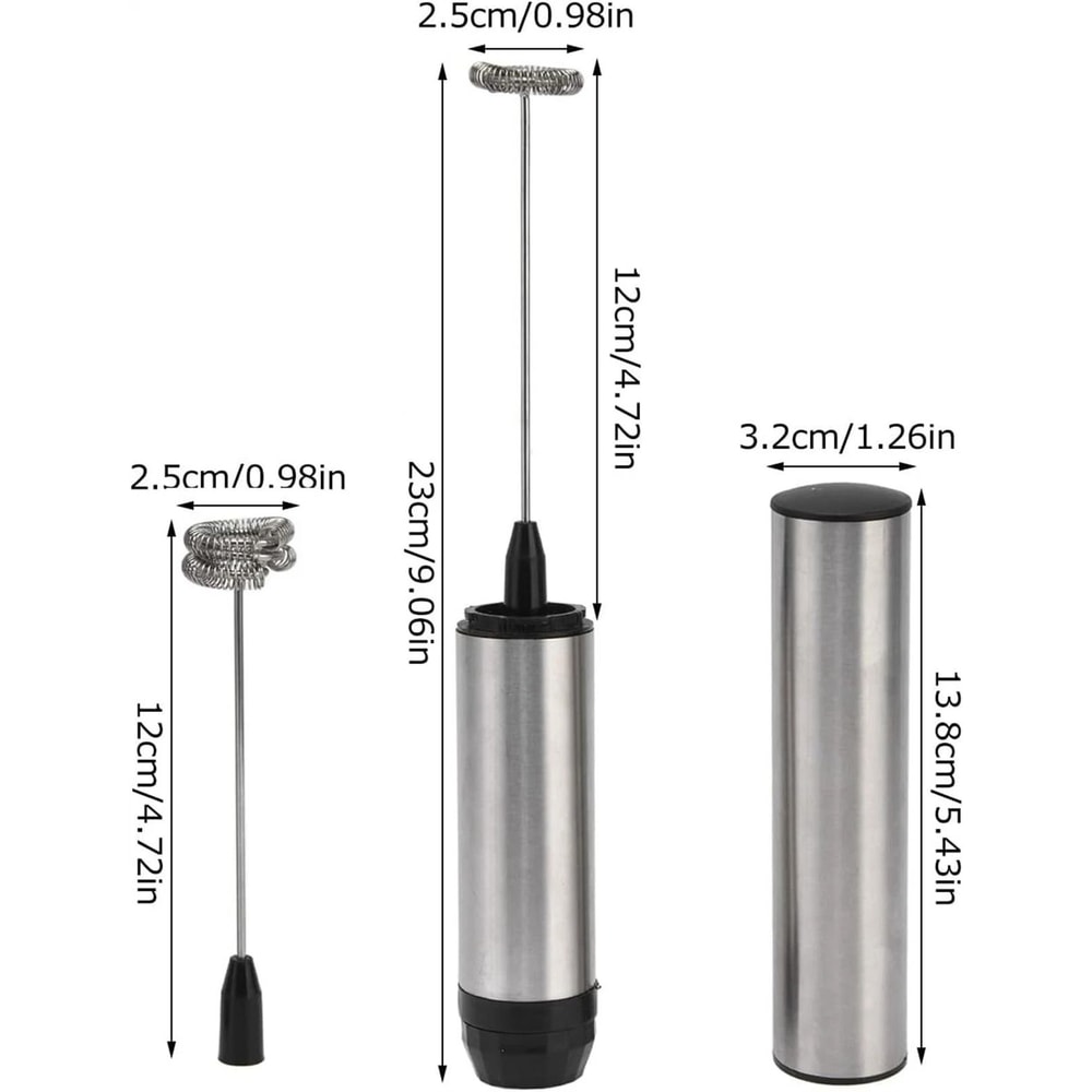Electric Milk Frother Coffee Foamer Egg Beater Whisk Latte Stirrer For Smooth Drinks 1