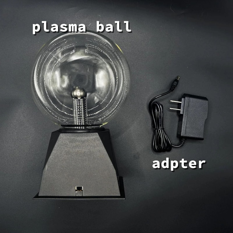 Plasma Globe Touch Sound Sensitive Lamp Electric Lightning Novelty Light For Home Decor Entertain 8