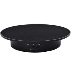 360° electric rotating turntable rechargeable low noise display stand for jewelry & collectibles