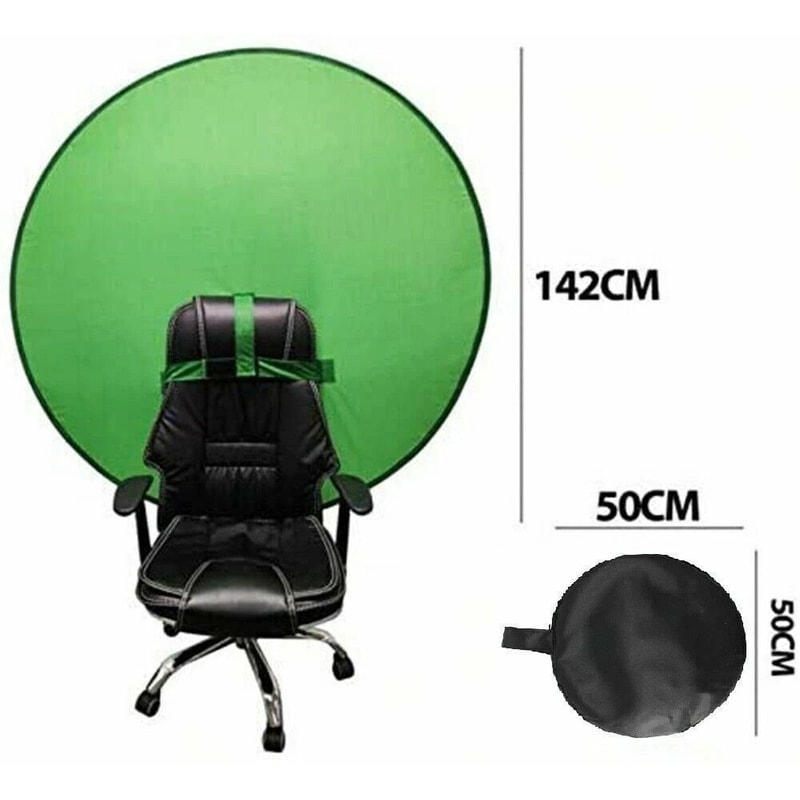 Round Green Screen Photography Backdrop Perfect For Photo Video Studio 1