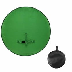 round green screen photography backdrop perfect for photo & video studio