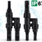 Solar Panel T Branch Connectors Cable Splitter Coupler Combiner For Efficient Power Distribution 4
