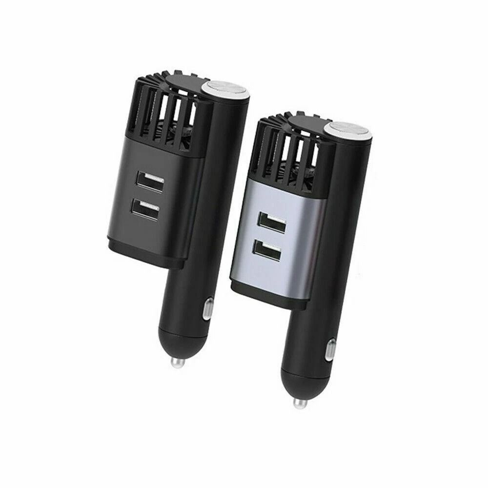 Dual USB Air Purifier Ionizer Ozone Oxygen Bar For Cars With Ionic Cleaner 0