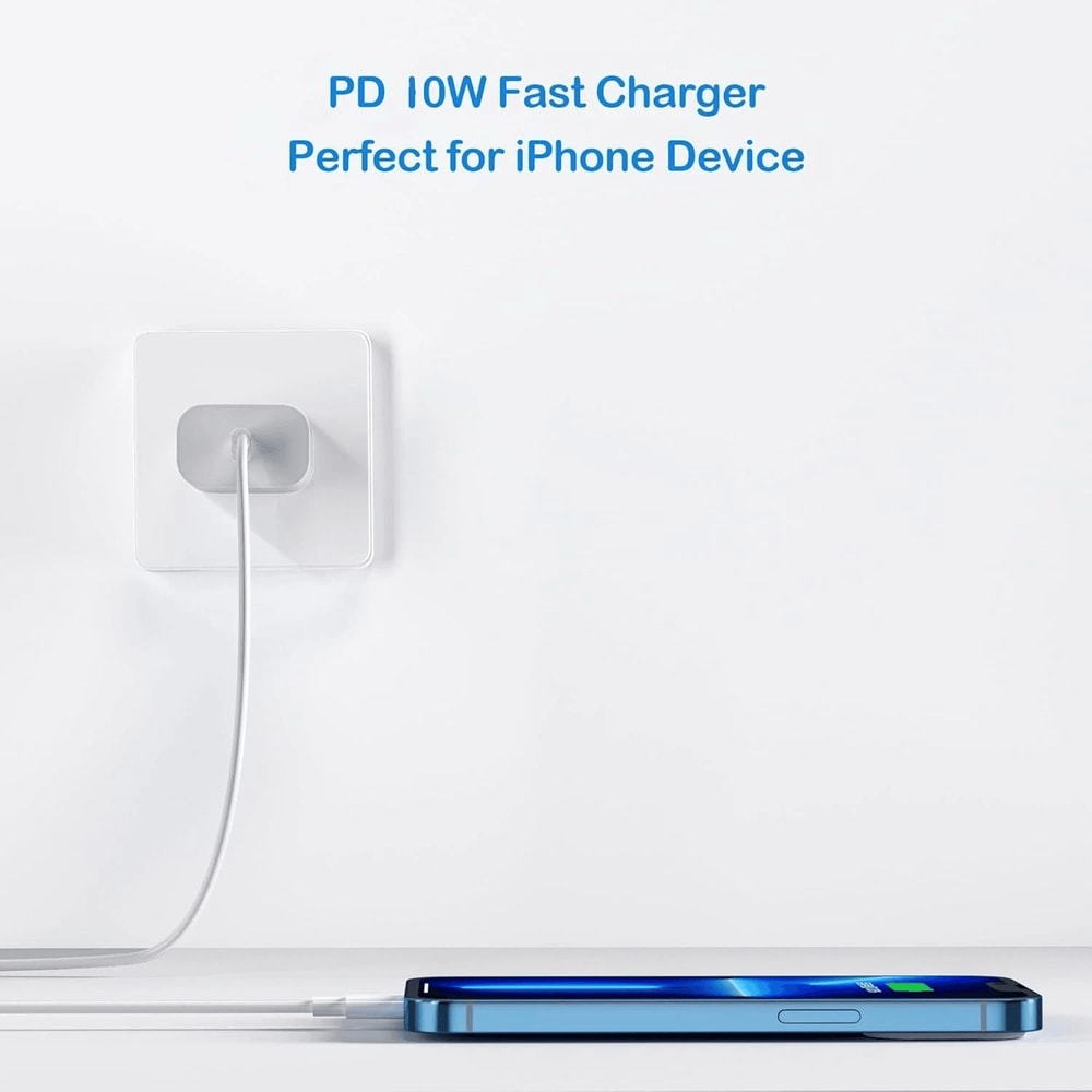 USB Type C Wall Charger Block For IPhone Fast Charging Adapter Lot 3