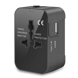 universal travel adapter all in one international power plug for worldwide use