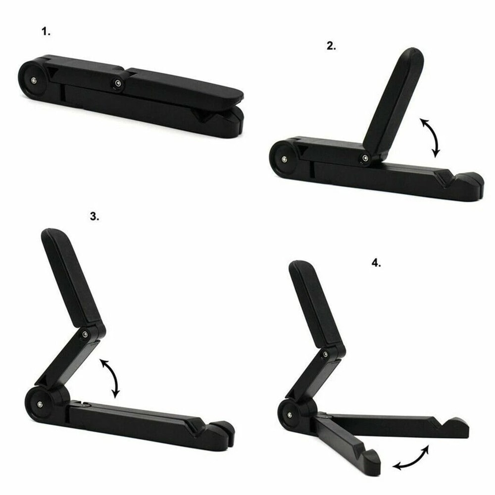 Adjustable Portable Tablet Stand For IPad Folding AntiSlip Desktop Holder Mount 1