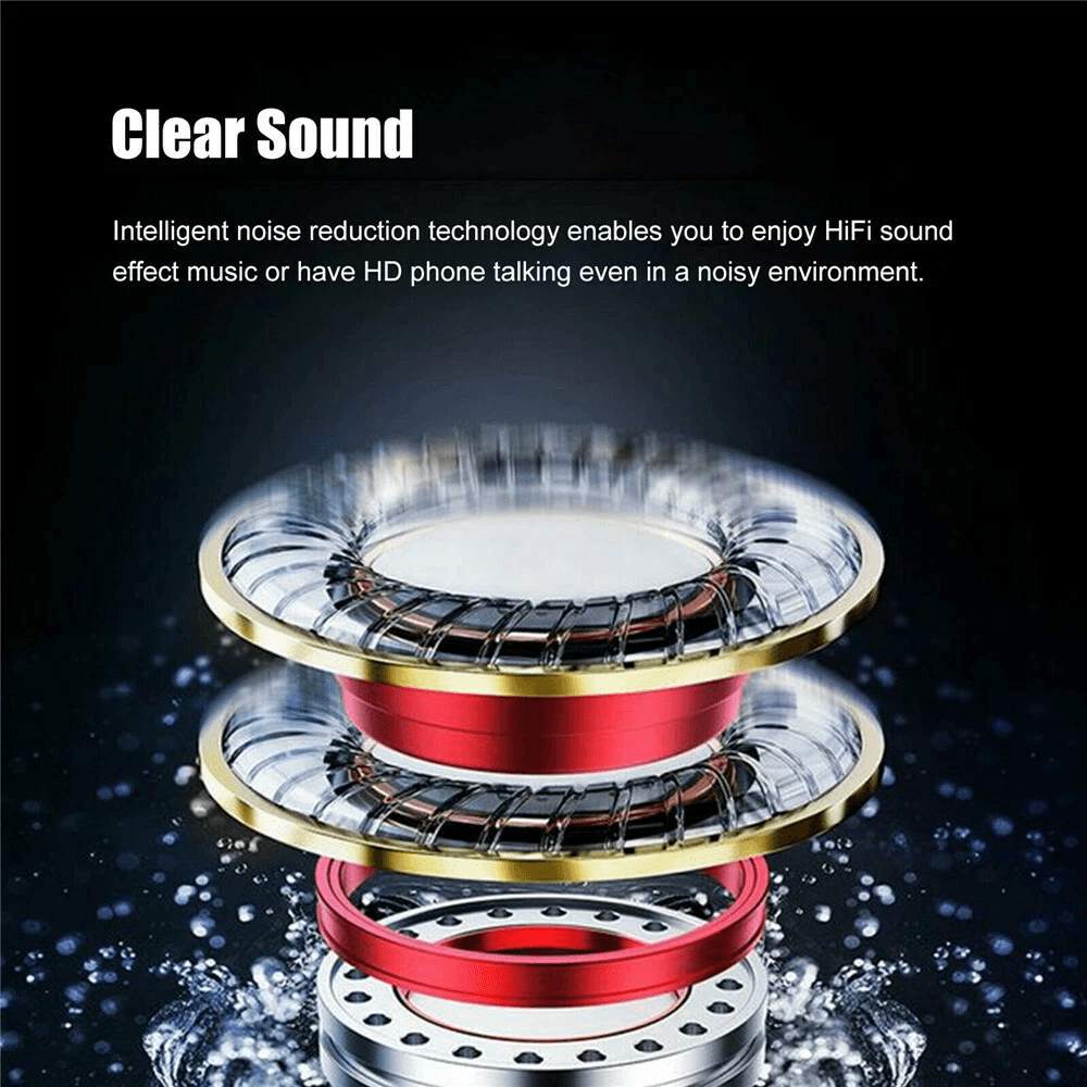 Wireless TWS Bluetooth Earbuds Mini Stereo In Ear Headset For True Wireless Sound 6