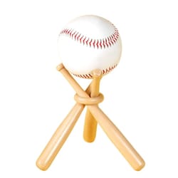 wooden baseball display stand elegant baseball holder with sturdy wooden base for collectibles