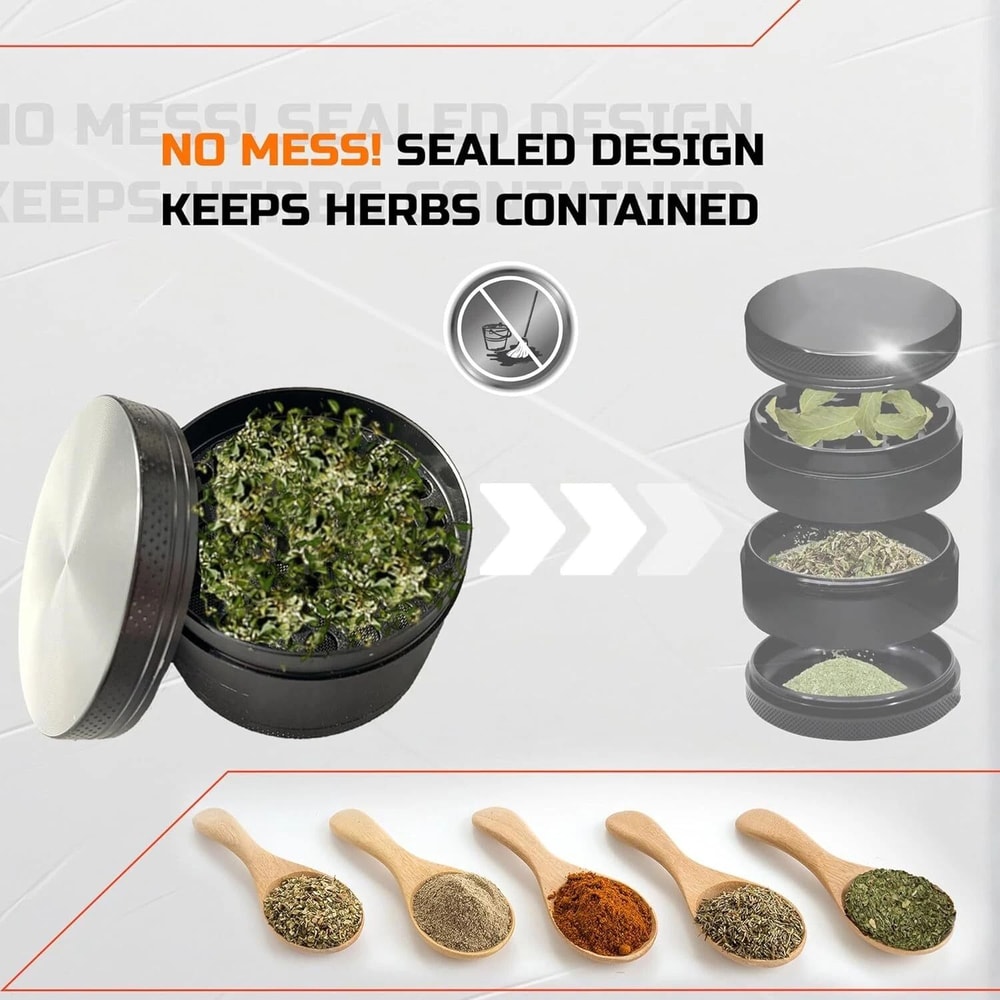 Premium Spice Grinder Mixer Heavy Duty Smooth Grinding Tool For Kitchen Business Use 4