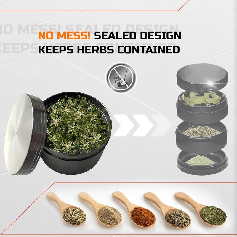 Premium Spice Grinder Mixer Heavy Duty Smooth Grinding Tool For Kitchen Business Use 4