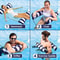 Inflatable Floating Hammock Lounge Chair Comfortable Beach Water Bed For Pool Swimming Relaxing 4