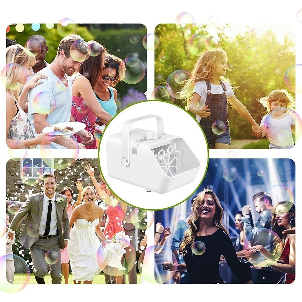 Automatic Bubble Machine Maker For DJ Party Stage And Wedding High Output Auto Blower 1