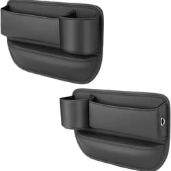 car seat gap organizer pu box storage for cups & essentials