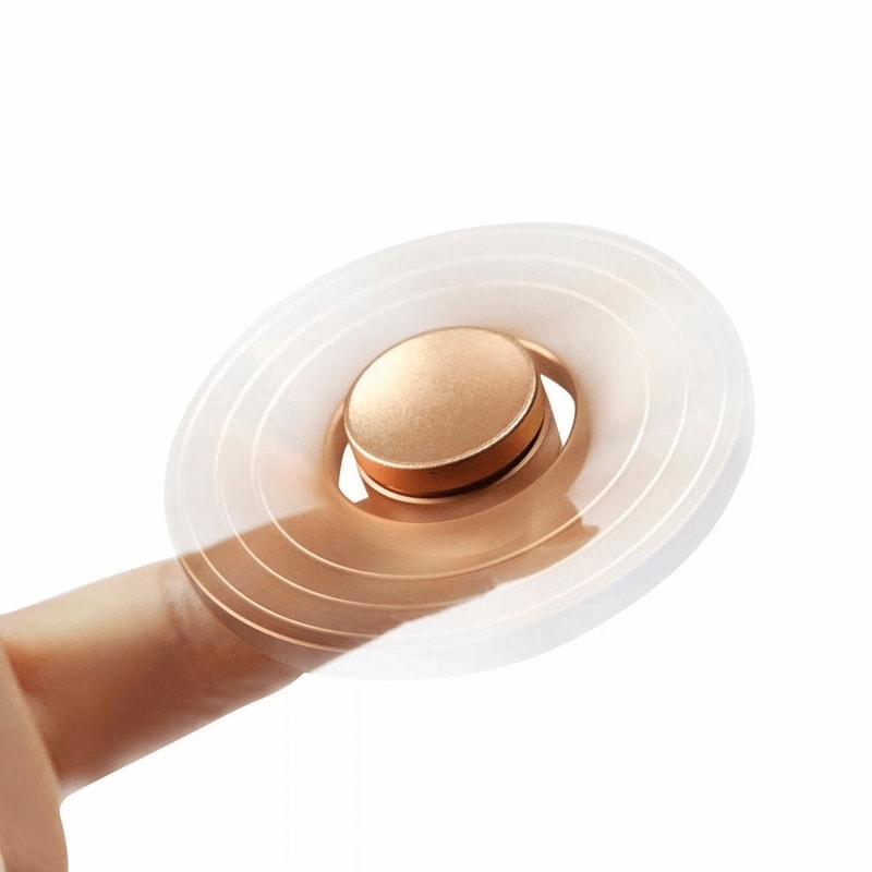 Tri Spinner Fidget Toy For Stress Relief Handheld EDC Desk Spinner For Adults And Kids 1