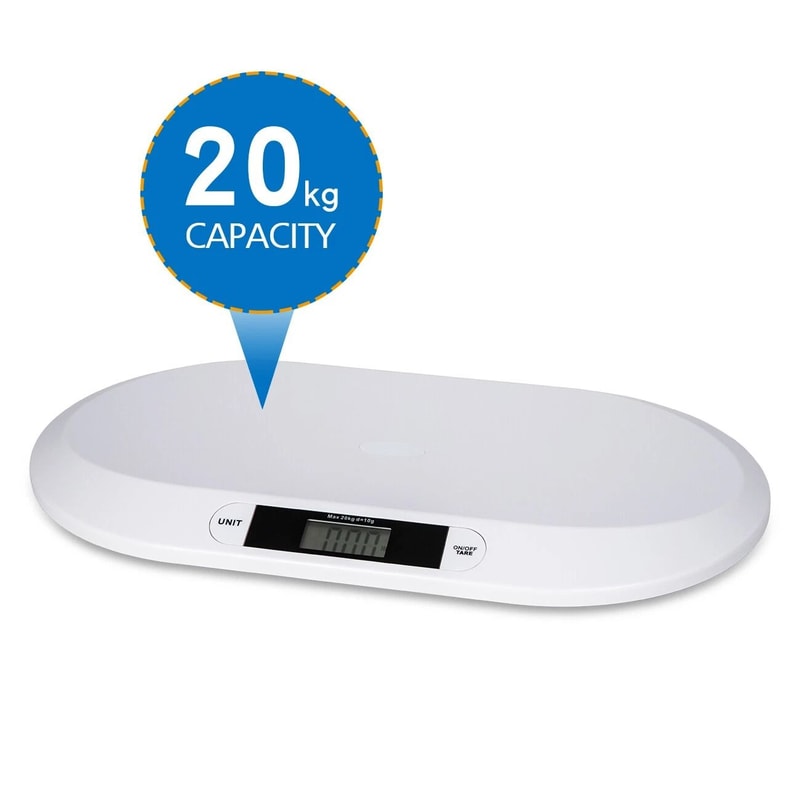 Digital Pet Baby Weighing Scale Capacity LCD Display For Newborns Pets Accurate Weight Measuremen 4