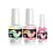 No Wipe Gel Top Coat Base Coat Long Lasting LED Nail Art Kit For DIY Designs 0