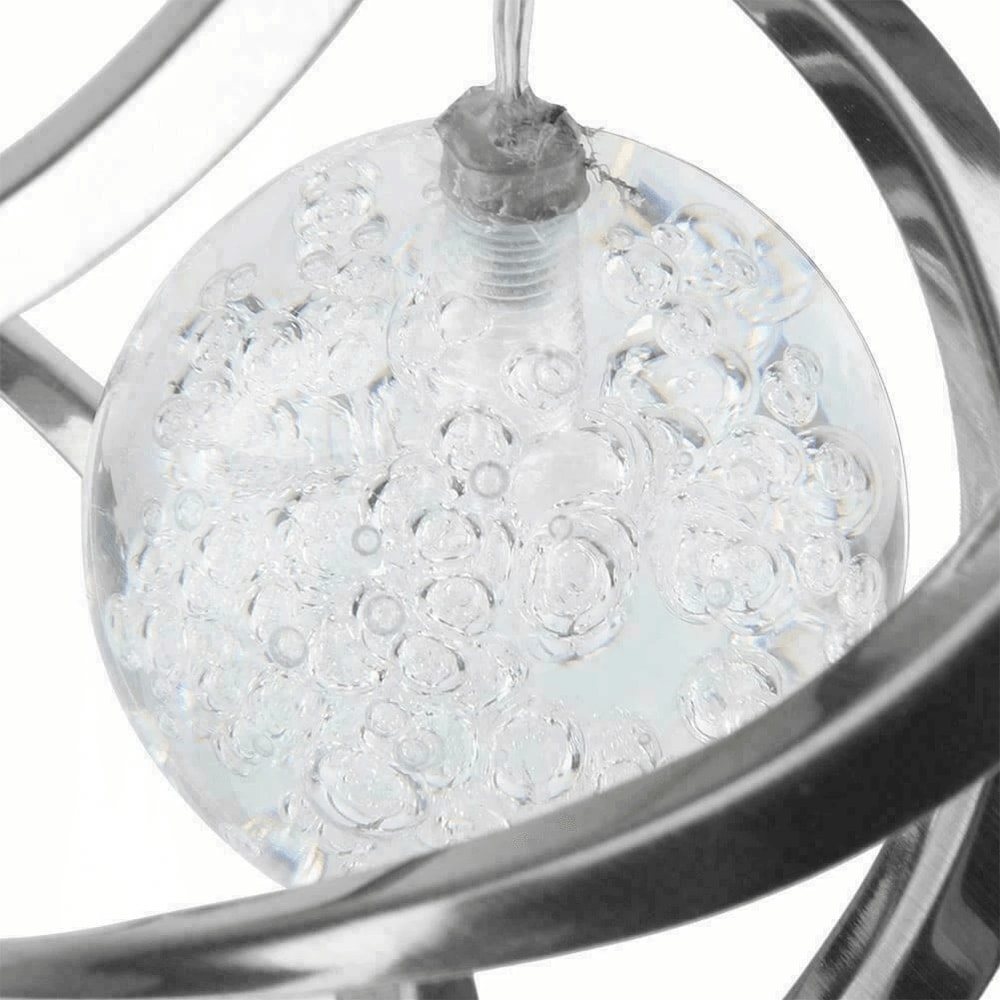 Solar Powered Color Changing Spiral Wind Spinner With LED Light Wind Chimes For Yard Decor 3