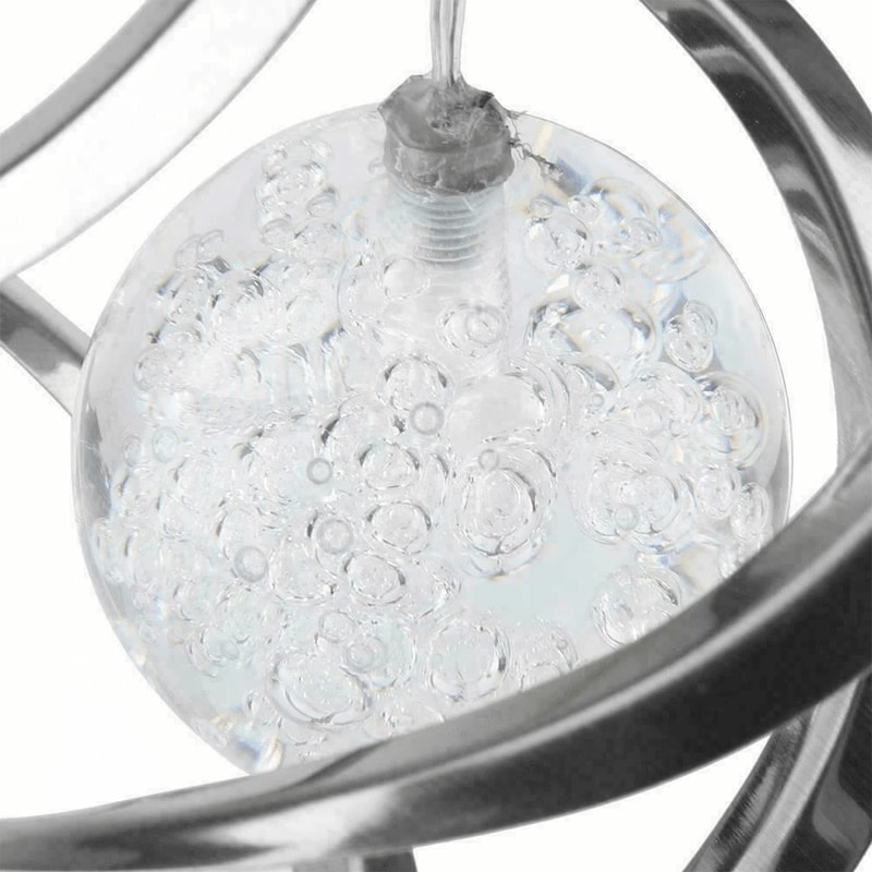 Solar Powered Color Changing Spiral Wind Spinner With LED Light Wind Chimes For Yard Decor 3