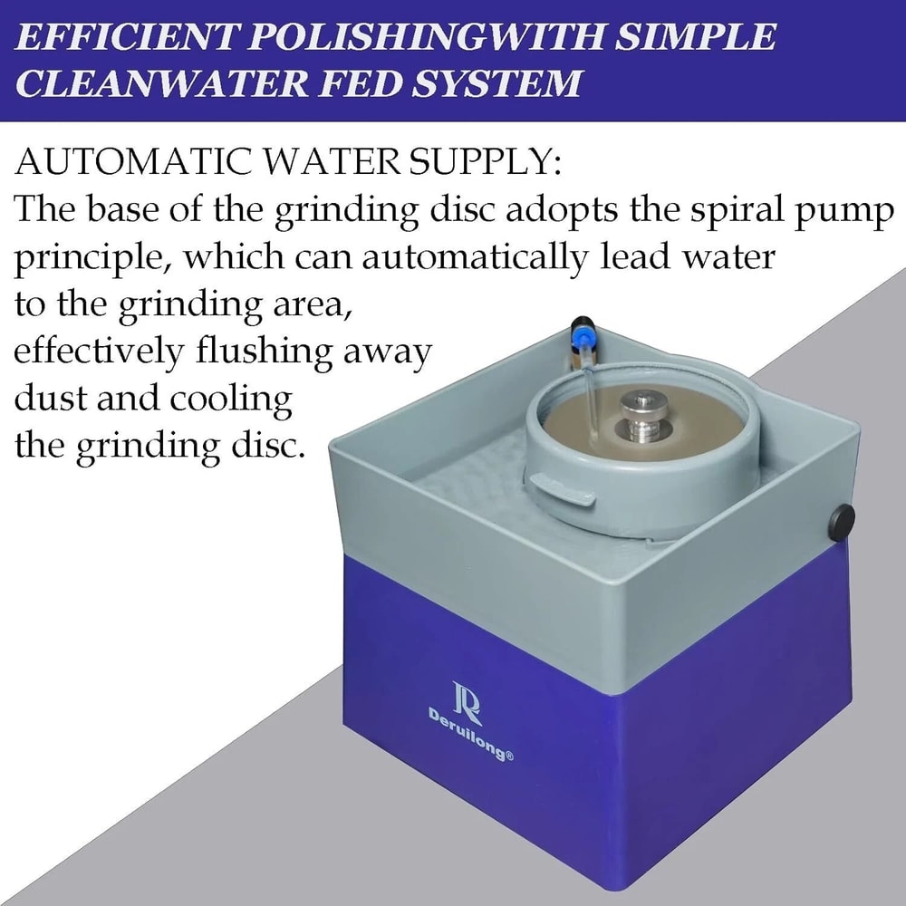 Flat Grinding And Polishing Machine For Mineral Rock Shaping Kit 3