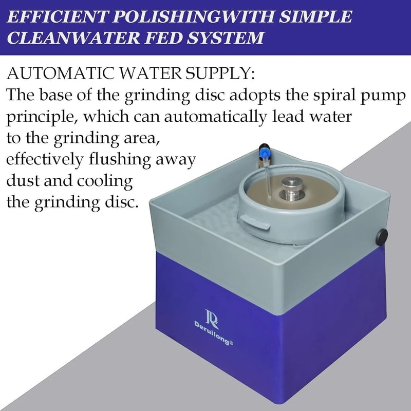 Flat Grinding And Polishing Machine For Mineral Rock Shaping Kit 3