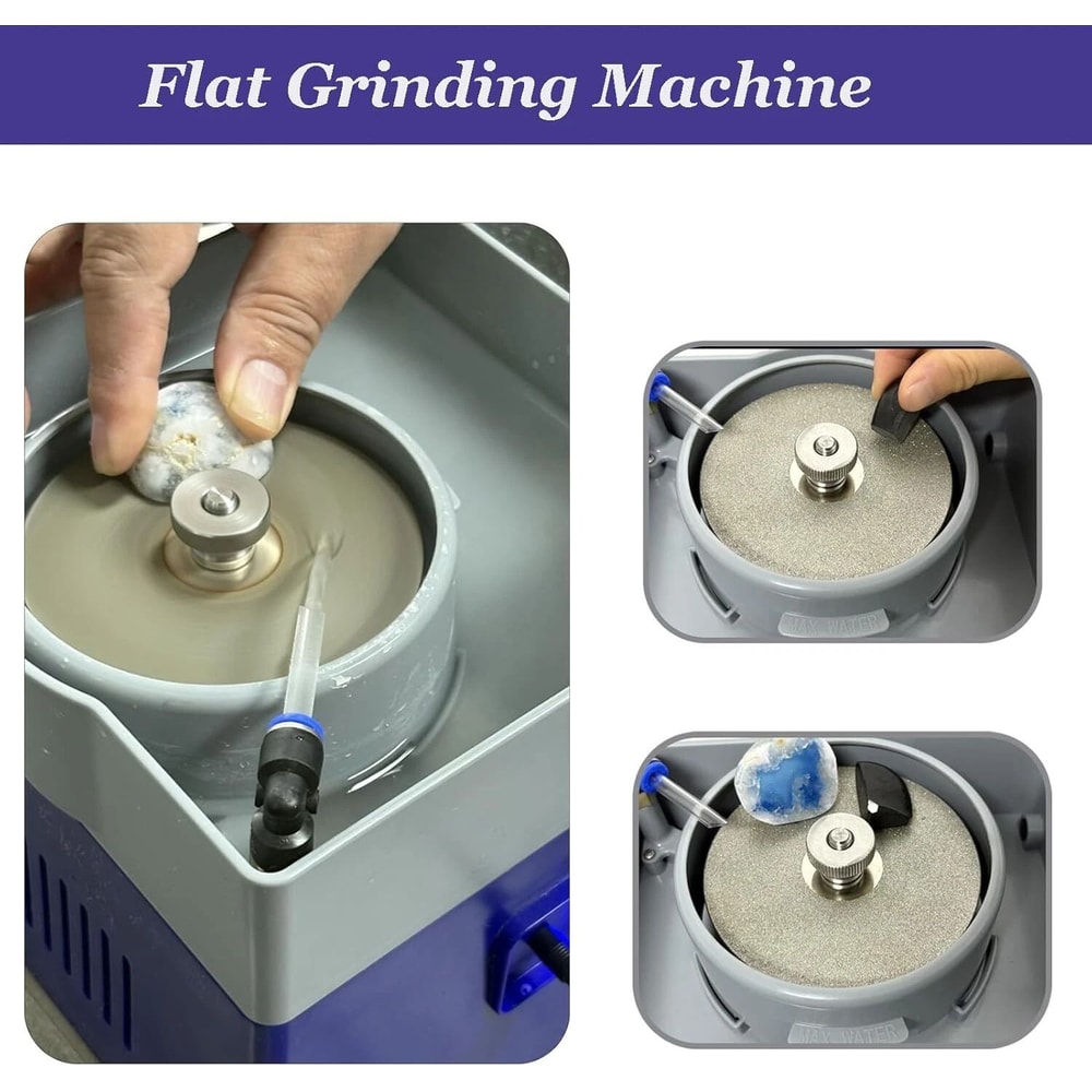 Flat Grinding And Polishing Machine For Mineral Rock Shaping Kit 5