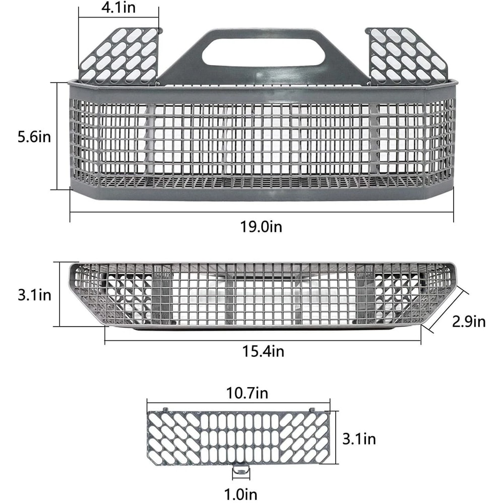 Silverware And Utensil Basket For GE Dishwashers Premium Replacement For Easy Cleaning 2