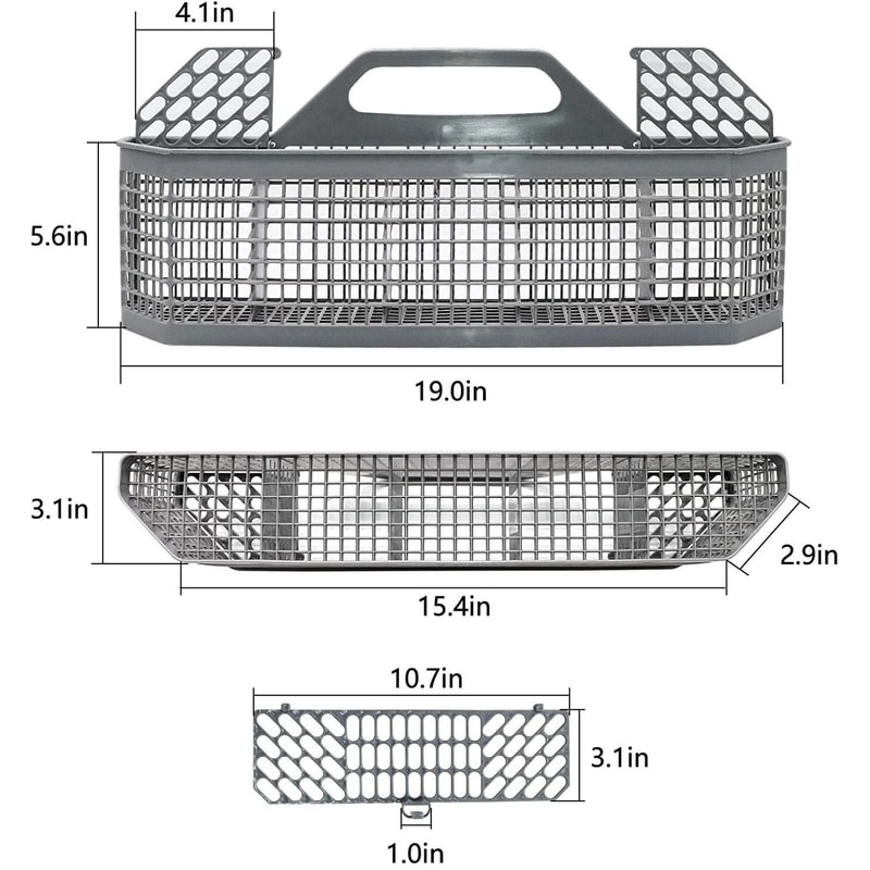 Silverware And Utensil Basket For GE Dishwashers Premium Replacement For Easy Cleaning 2