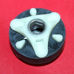 washer motor coupler w/ metal insert premium replacement part for whirlpool & kenmore washers