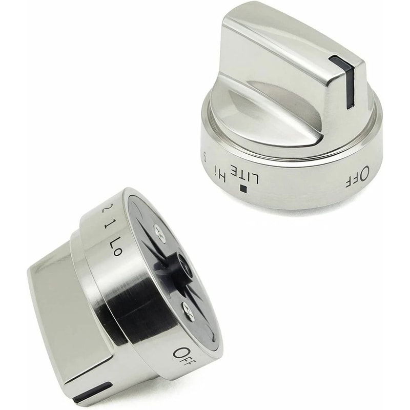 Stainless Steel Control Knob For GE Gas Range Stove Replacement Part 1