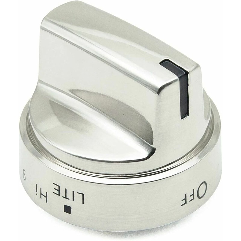 Stainless Steel Control Knob For GE Gas Range Stove Replacement Part 4
