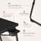 Adjustable TV Tray Table Portable Folding Laptop Desk Sofa Tray For Dining Work 6